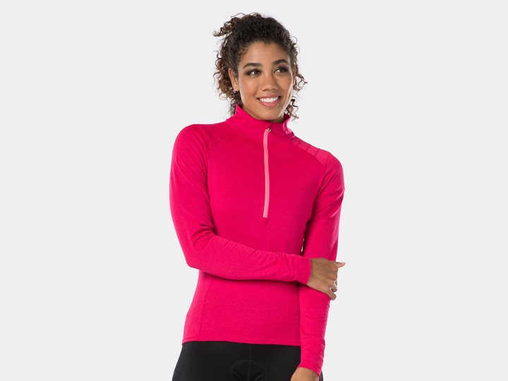 Dres Bontrager Vella thermal dlouhý rukáv pink