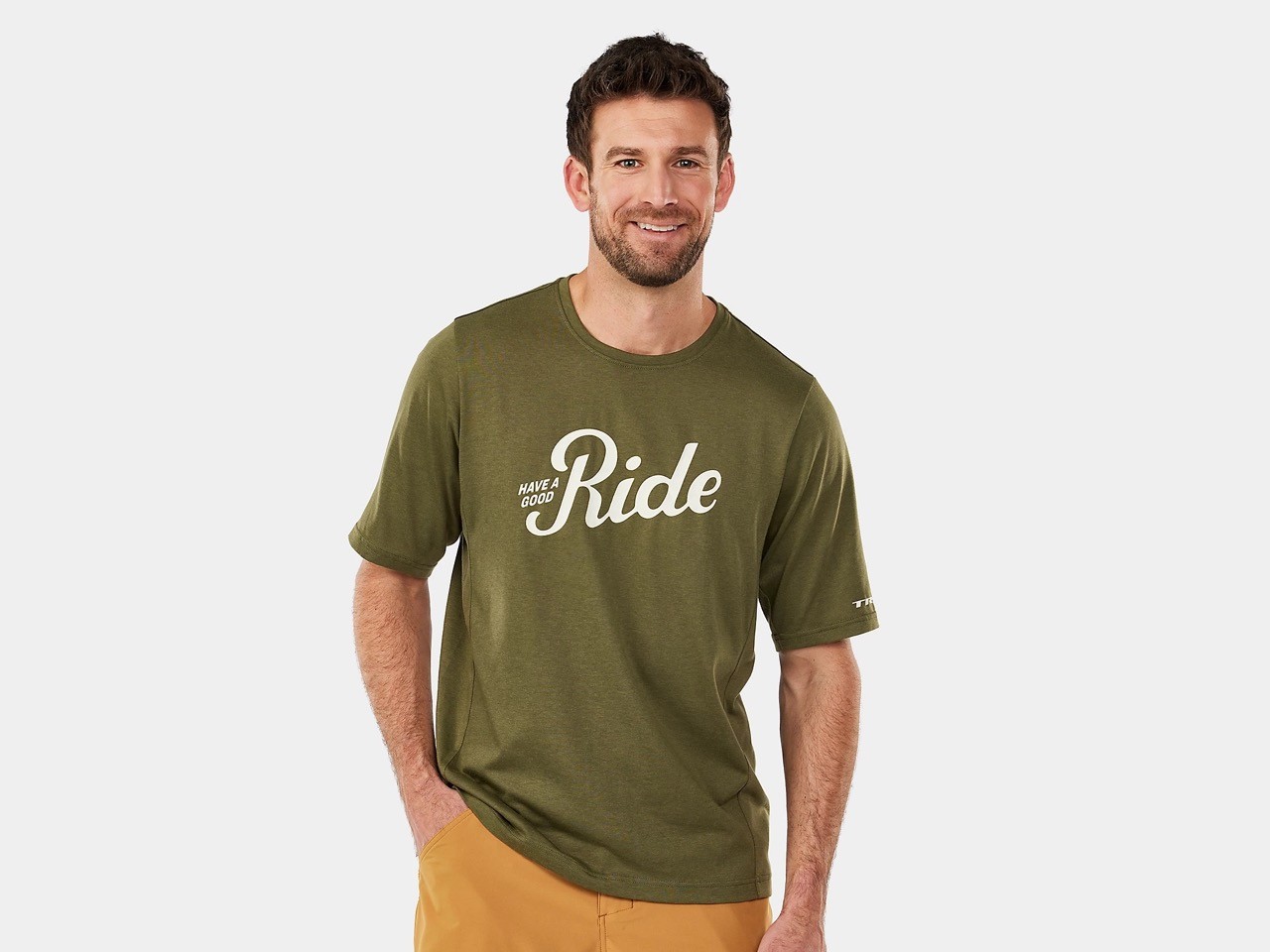 Dres TREK  Evoke Mountain Tech Tee Olive