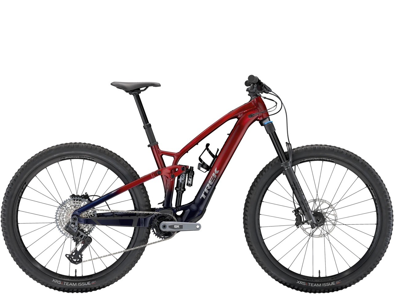TREK Fuel EXe 8 GX AXS T-Type Rage Red to Deep Dark Blue Fade