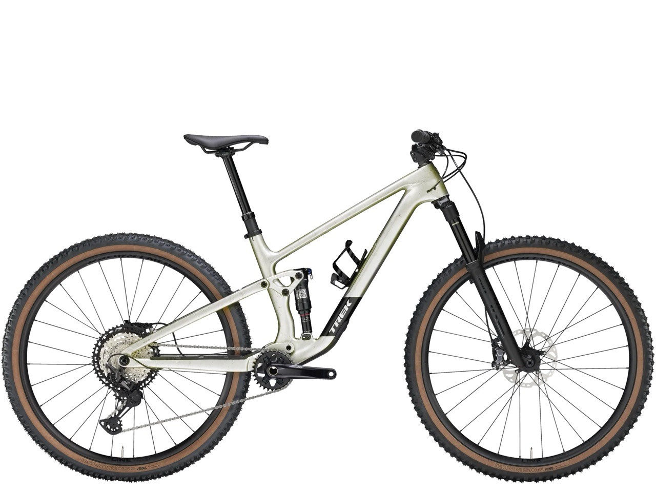 TREK Top Fuel 9.8 XT Gen 4 Lunar Silver