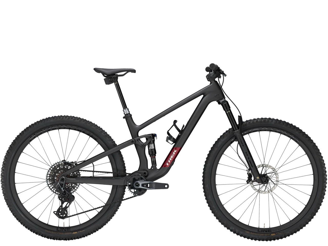 TREK Top Fuel 9.9 X0 AXS Gen 4 Matte Dark Web